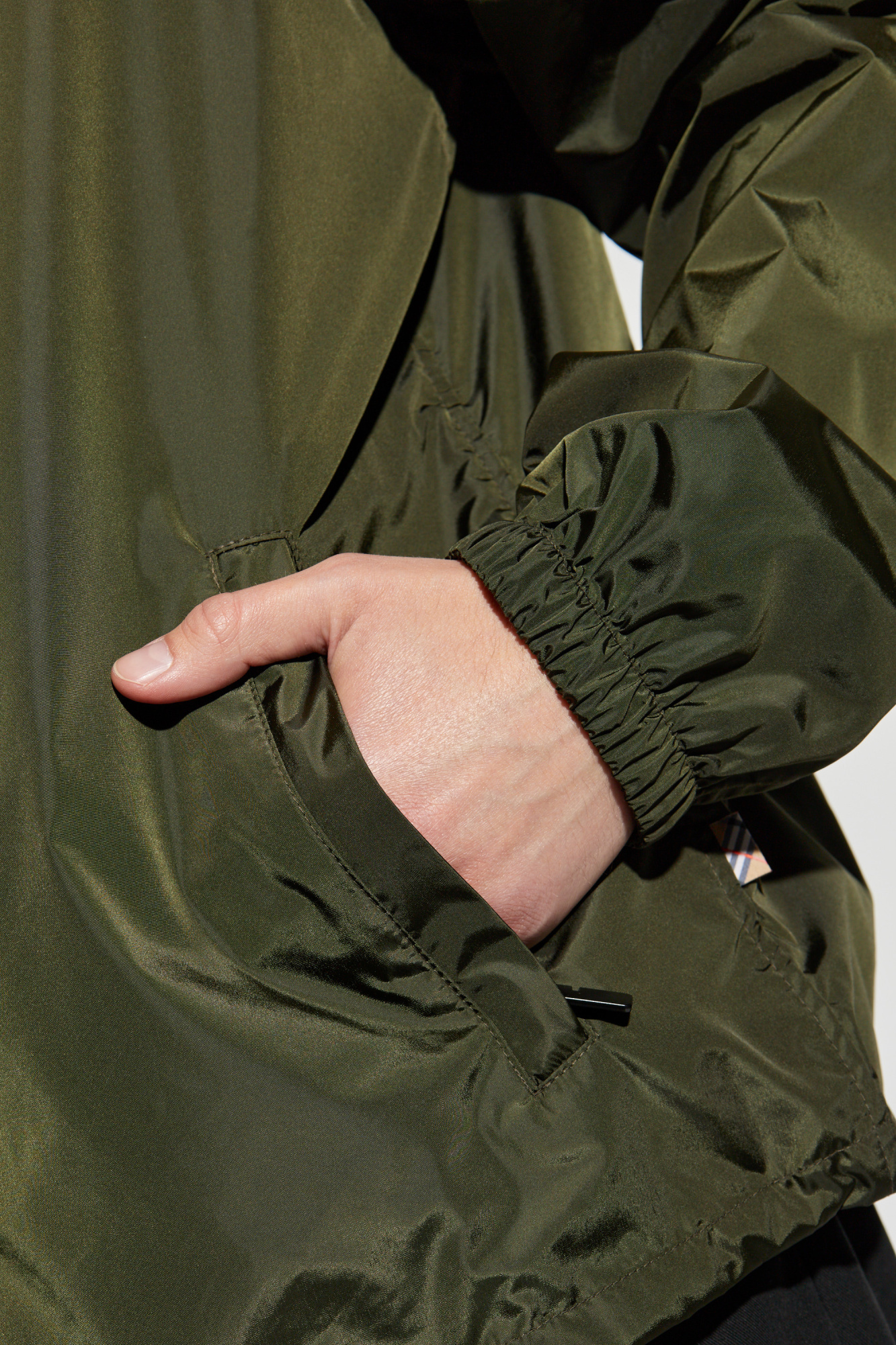 ジャケット Burberry JACKET (8110377 C1748) Green Light jacket